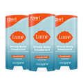 3 blue unscented stick deodorants