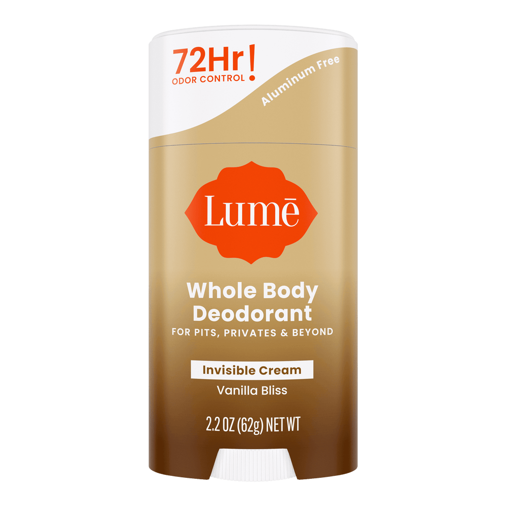 Lume Cream Deodorant Stick in the scent Vanilla Bliss