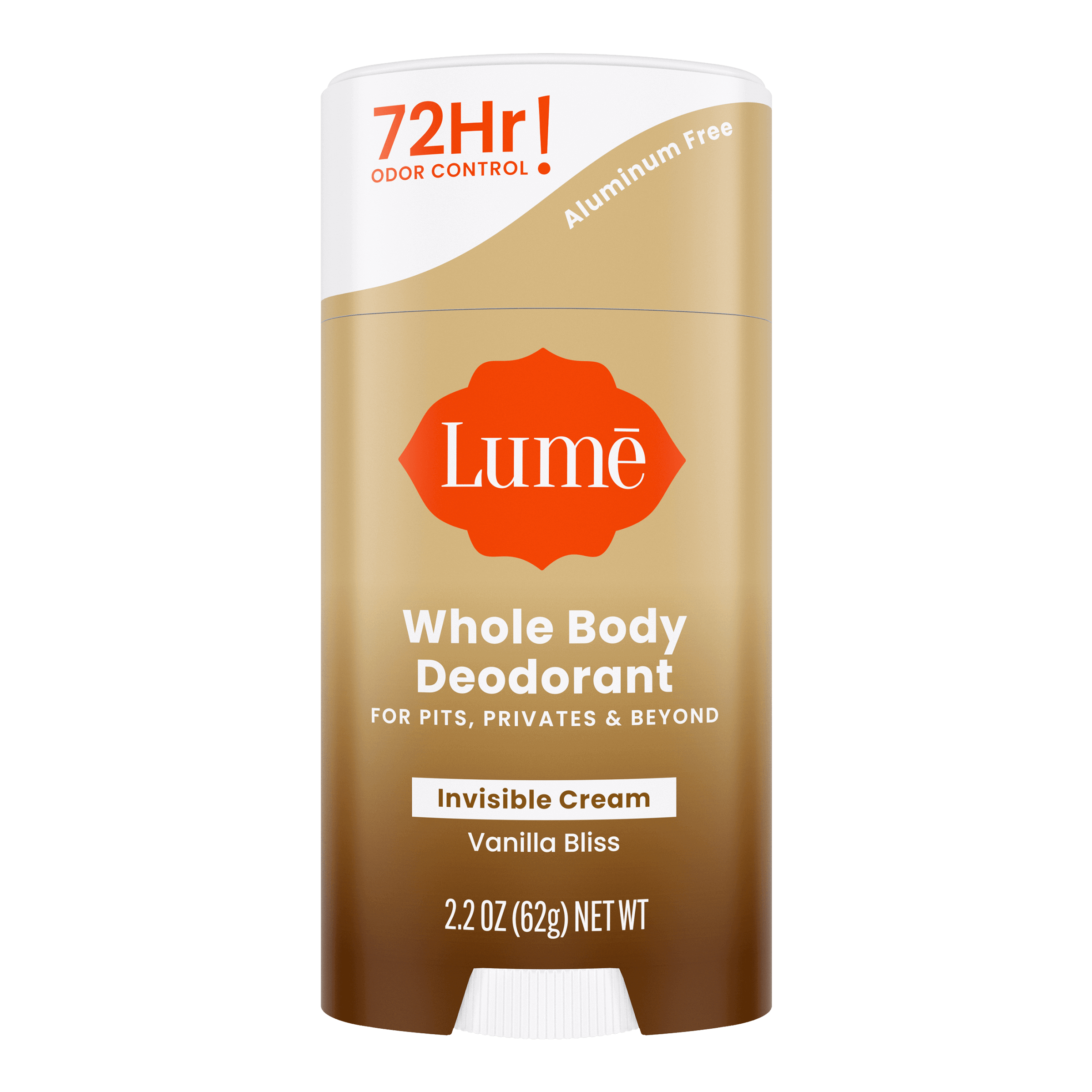 Lume Cream Deodorant Stick in the scent Vanilla Bliss