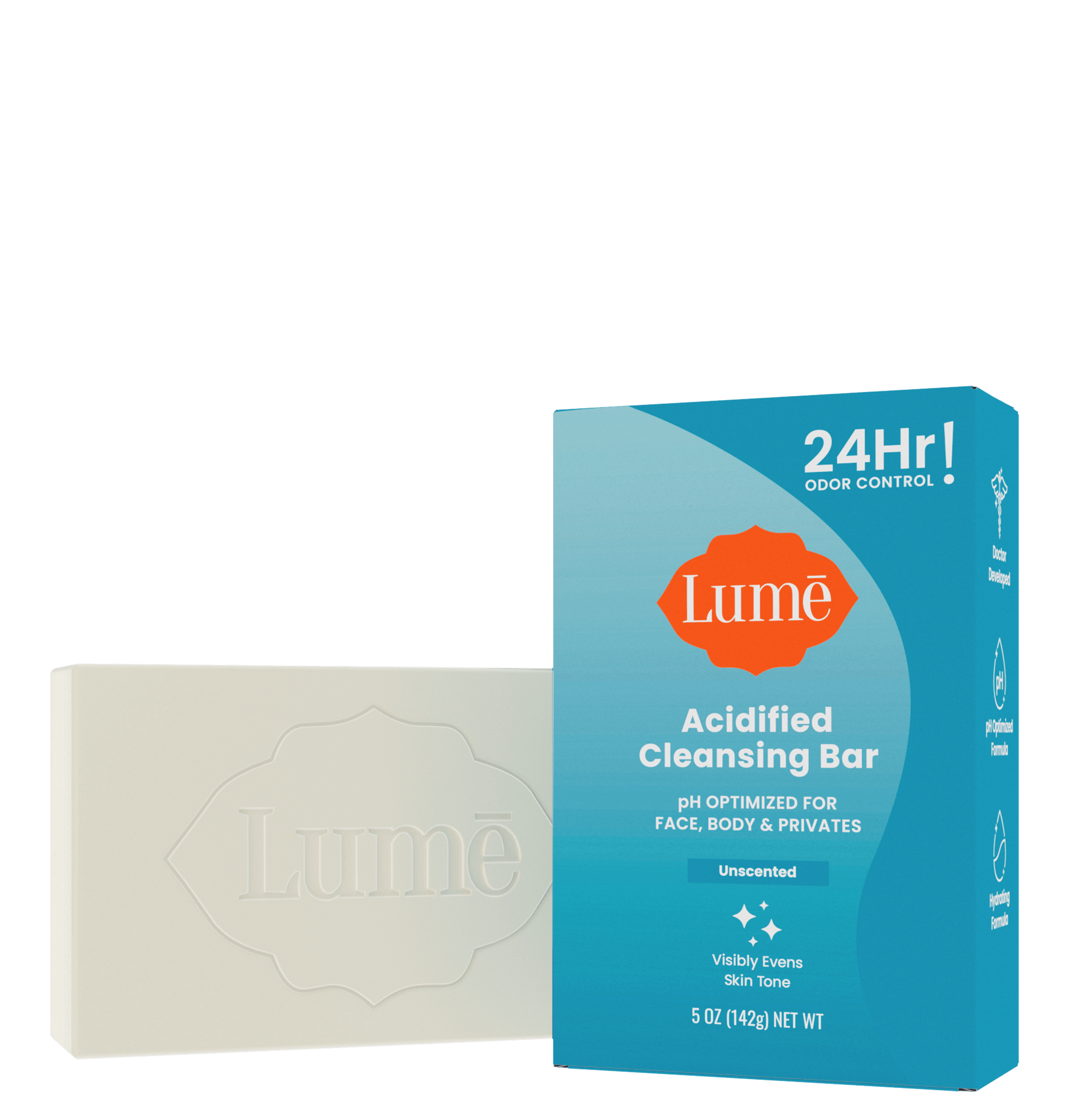 Unscented | Acidified Cleansing Bar