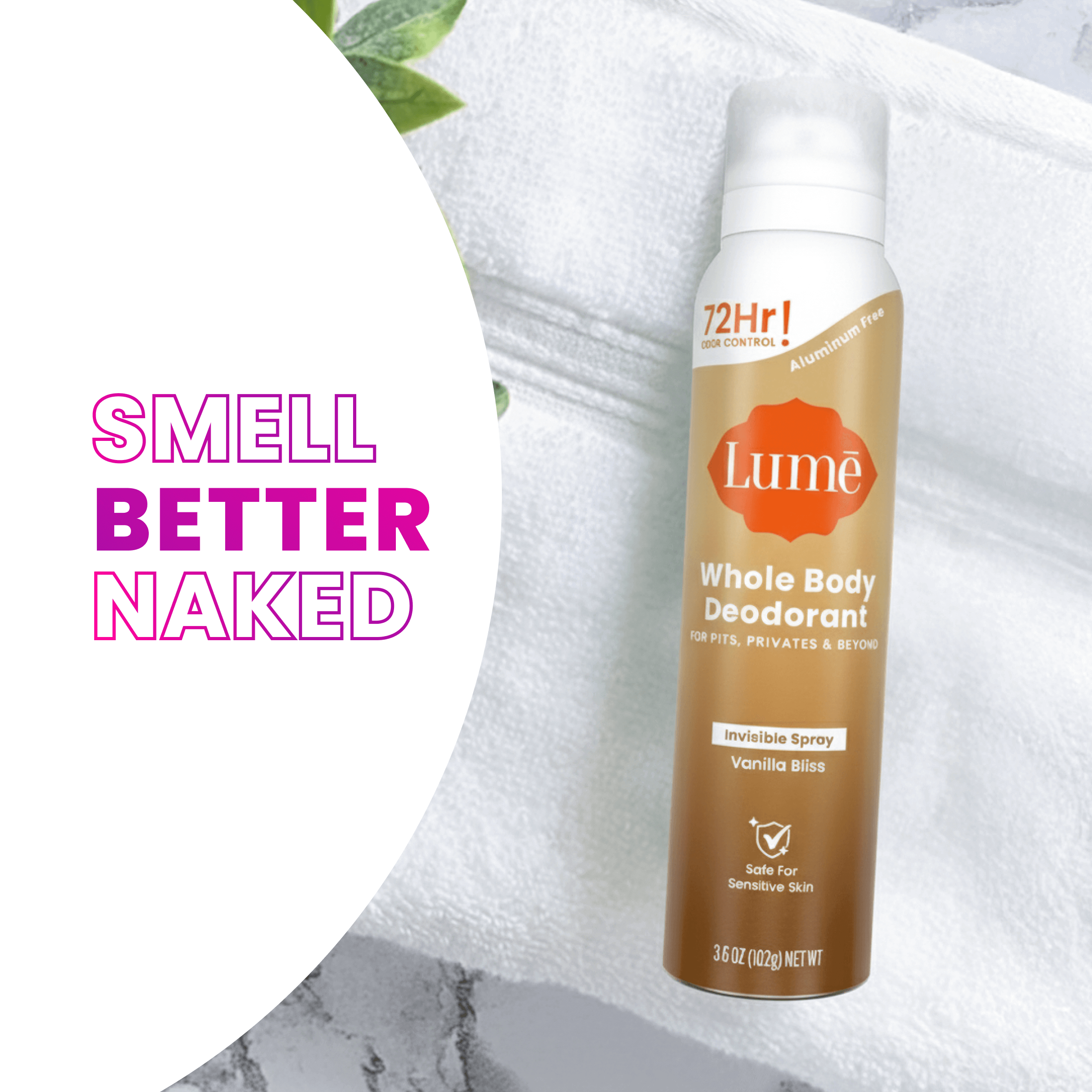 Vanilla Bliss | Aluminum Free Deo Spray