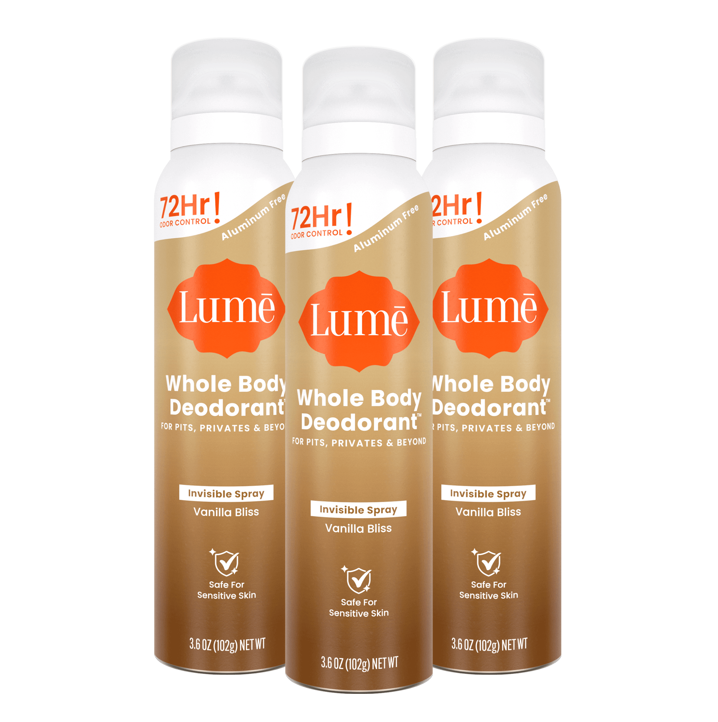 Vanilla Bliss | Spray Deodorant 3-Pack